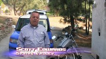 San Diego Harley Davidson Motorcycle Gas Tank Paintless Dent Repair