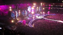 Wristbands light up in Coldplay concert Emirates Stadium London