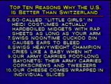 Late Night with David Letterman 3-16-1987 Riquette Hofstein Bob Costas Drake Sather Part 1 of 2