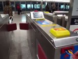 Boarding Hong Kong MTR Airport Express 機場快綫