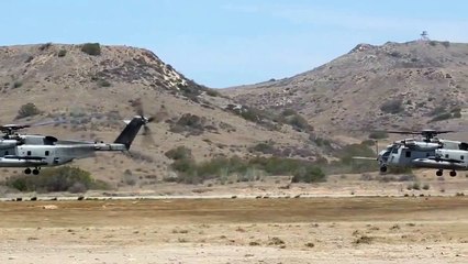 Battalion Air Assault • USMC Mass Troop Movement
