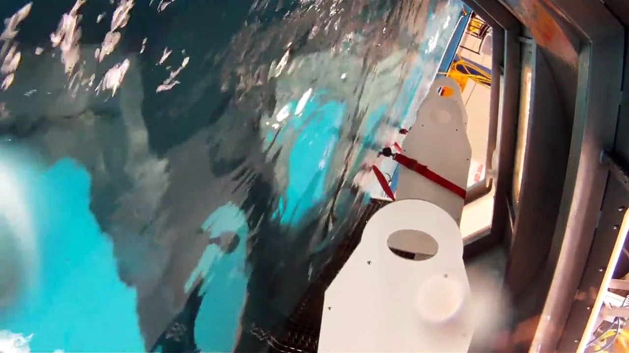 Helicopter Underwater Escape Training (HUET) - HiDef - inside simulator