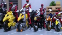 đồ chơi  Siêu nhân thú điện  파워레인저 다이노포스 가면라이더 위자드 바이클론즈 오토바이 장난감 Dino Charge Kamen Rider Bike Toys