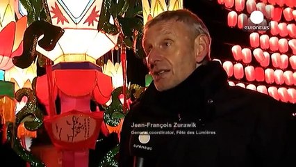 Lever de rideau sur les Illuminations de la fête des lumières à Lyon