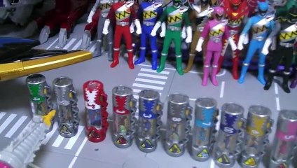 파워레인저 다이노포스 레인저키 세트 장난감 Power Rangers Dino Charge Rangerkey Toys