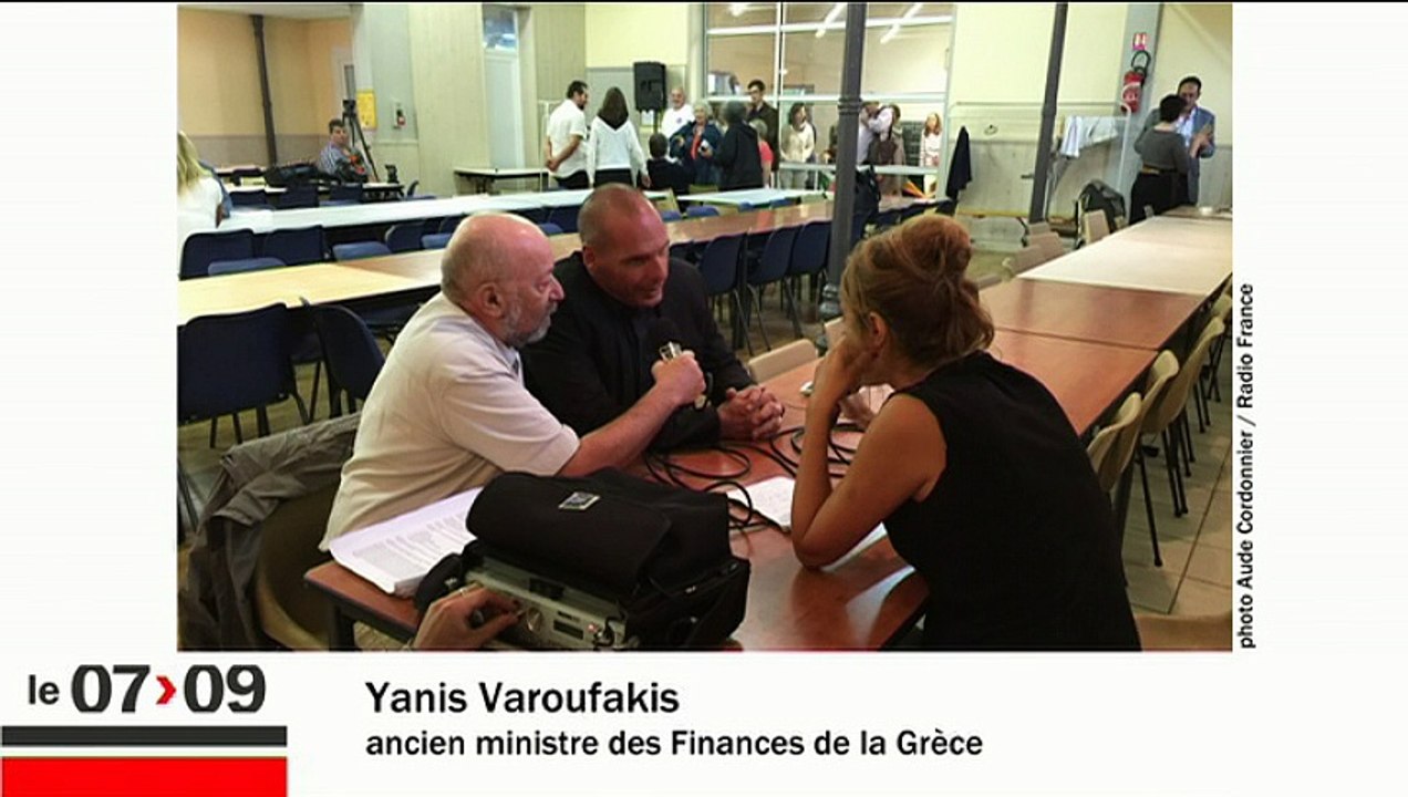 Yanis Varoufakis "Je ne vois pas la vision de l’Europe de François Hollande"