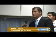 Discurso del Presidente Correa en entrega de recursos a deportistas
