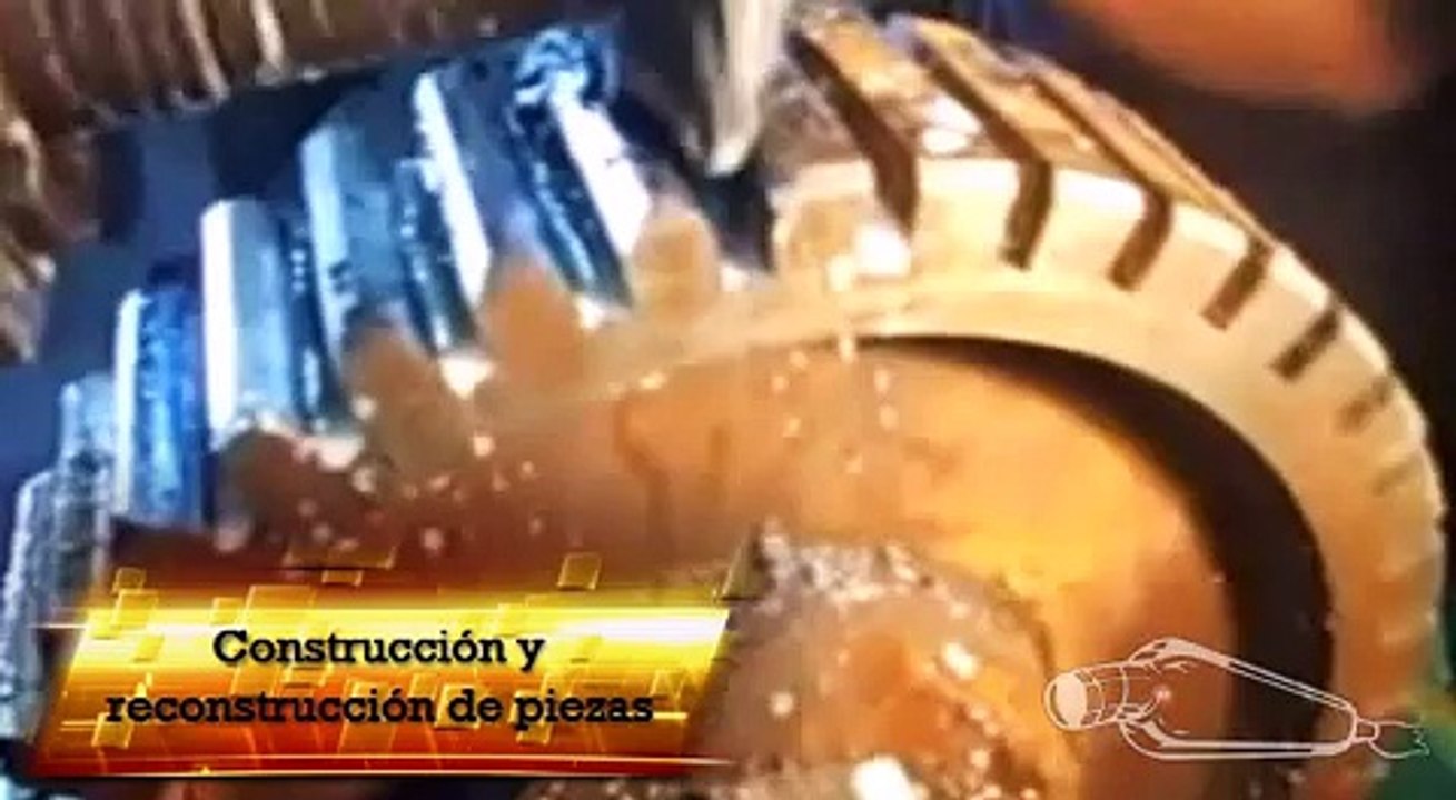 fabricacion de engrane de hierro fundido.avi