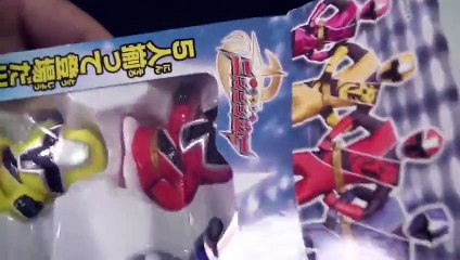 手裏剣戦隊ニンニンジャー ミニフィギュアおもちゃ 파워레인저 수리검전대 닌닌쟈 손가락피규어 장난감