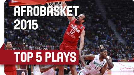 Top 5 Plays - Day 5 - AfroBasket 2015