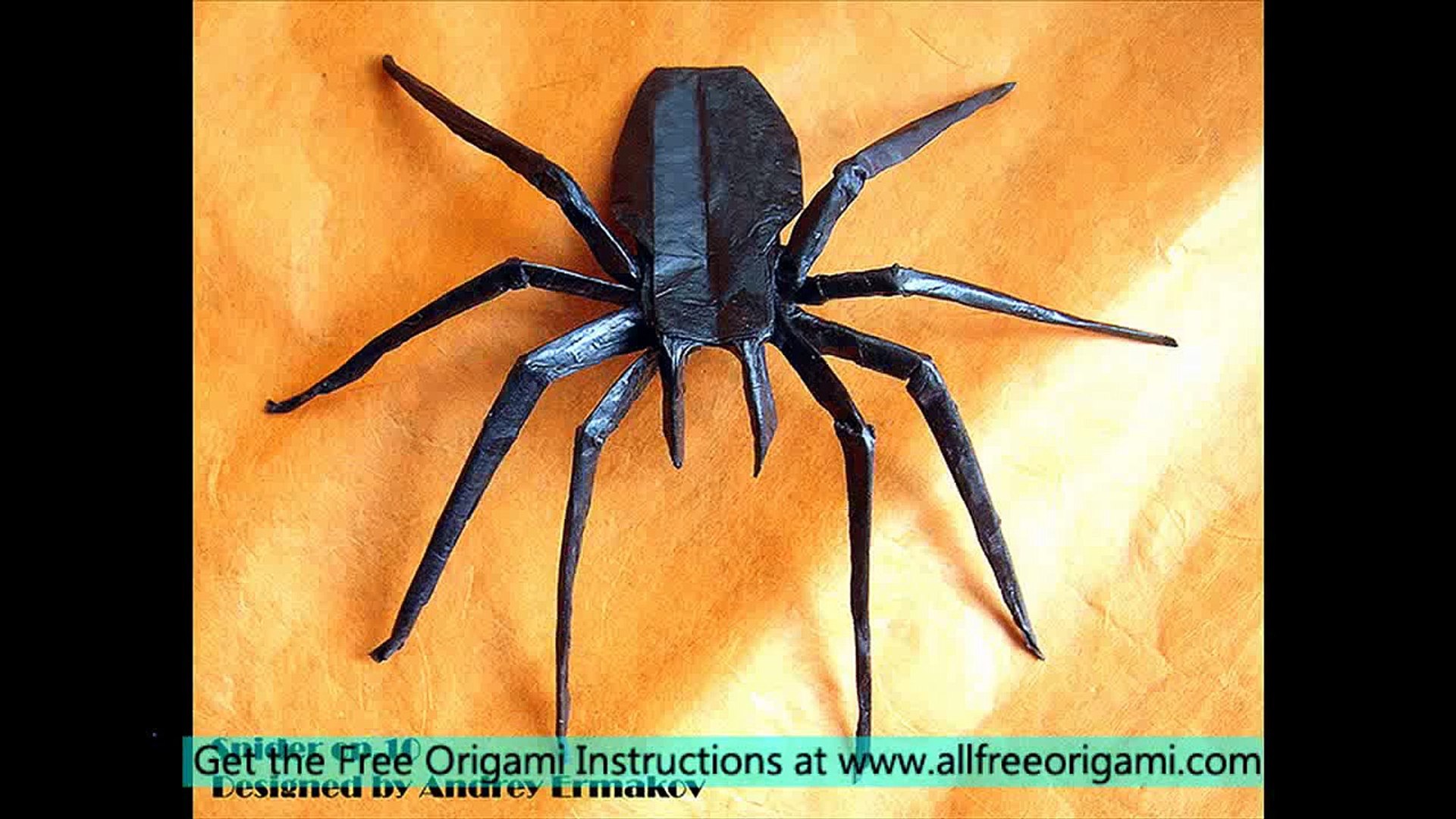 Origami spider deals