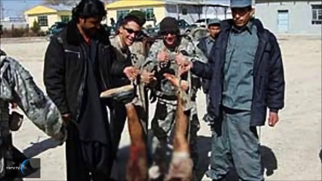 American Soldiers Posing with Dead Bodies and Urinating on Prisoners