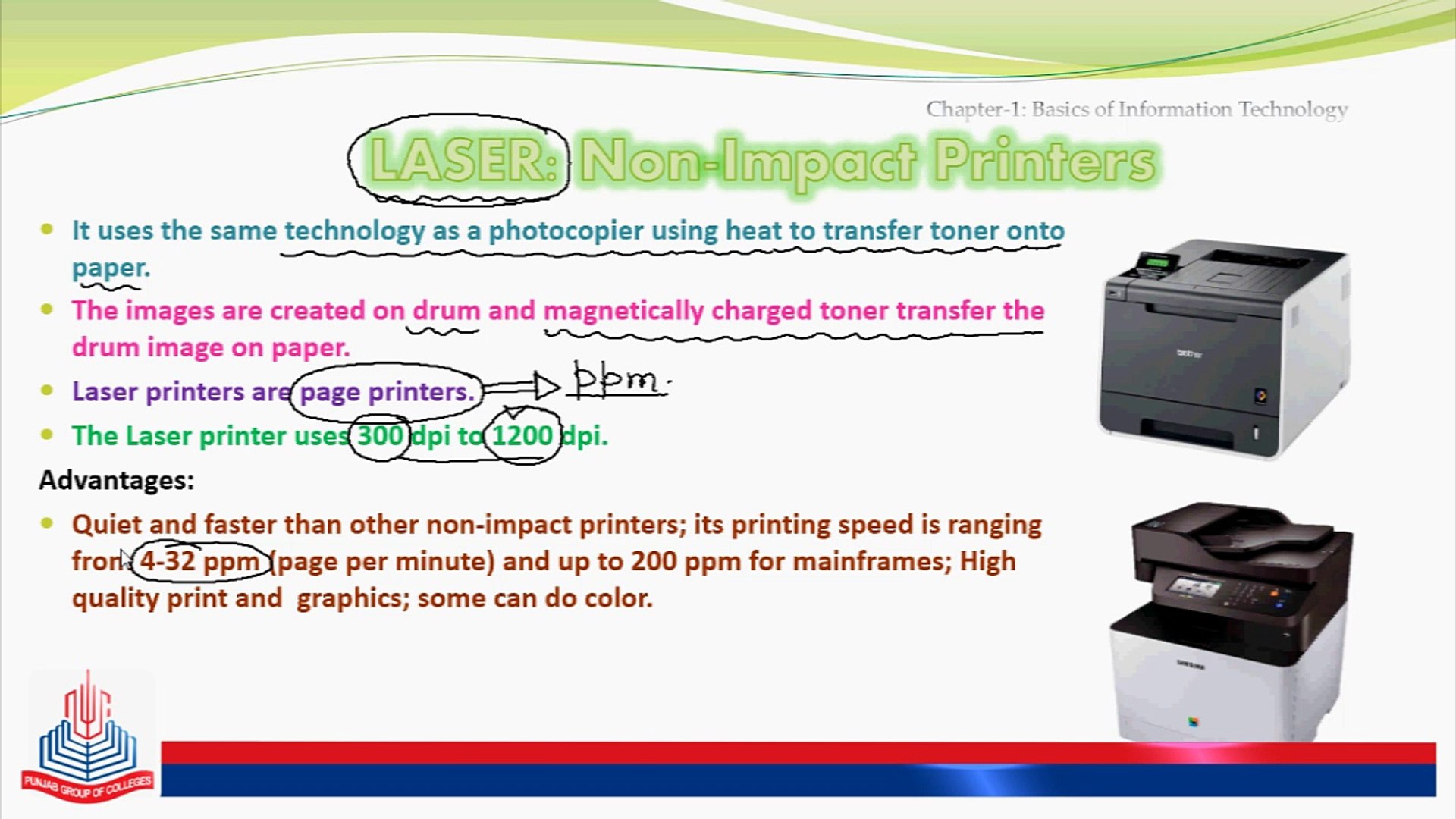 ⁣Non Impact-Printer
