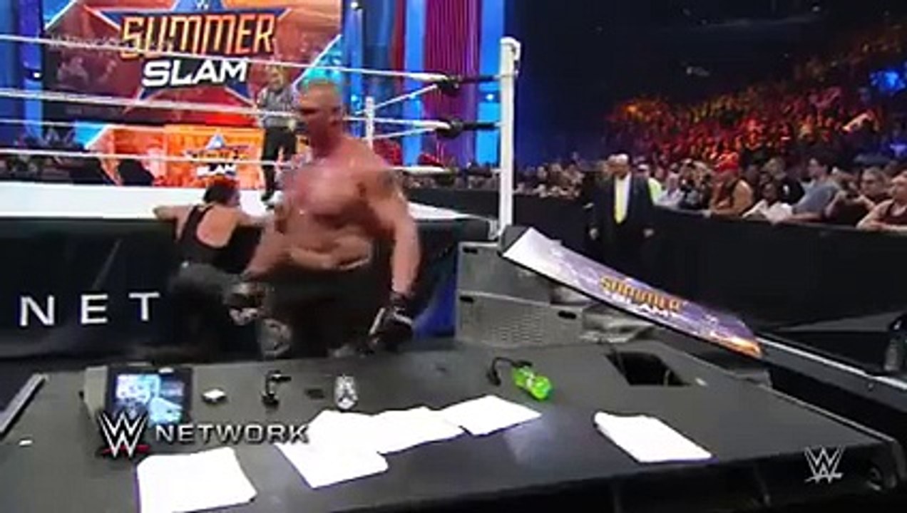 Undertaker vs brock lesnar at summer slam 2015