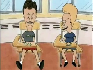 BEAVIS AND BUTTHEAD LAUGH TOO MUCH