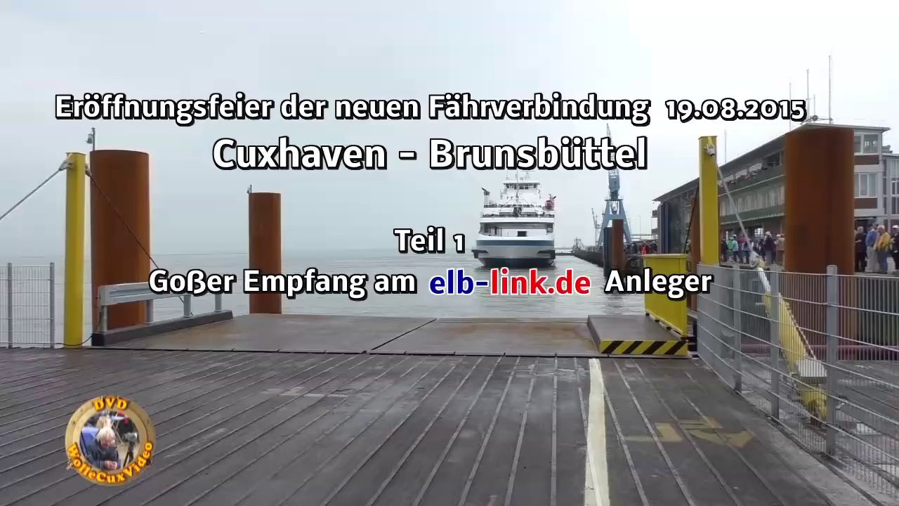Neue fährverbindung cuxhaven - brunsbüttel teil 1