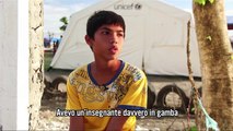 Le voci dei bambini nelle emergenze: la storia di Michel