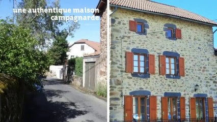 Près de Saint-Flour une grande maison campagnarde