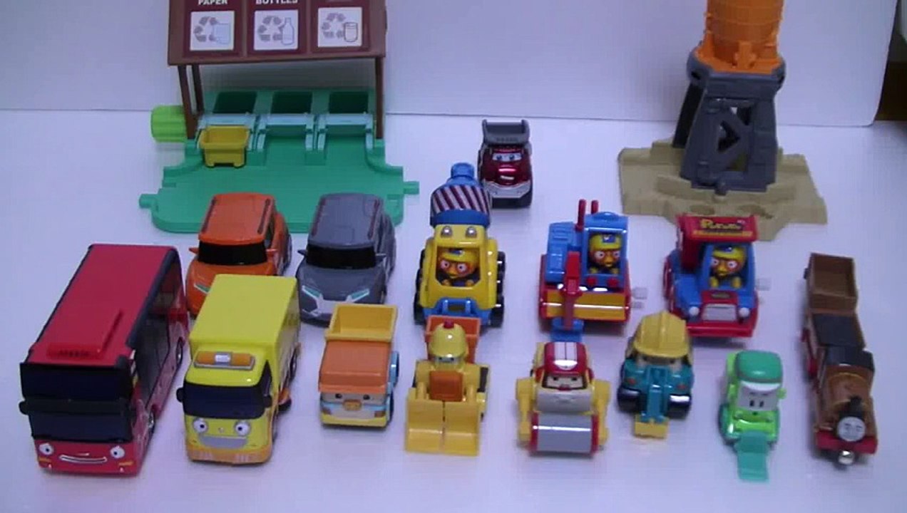 플레이도우 또봇X 타요 뽀로로 로보카폴리 장난감 Robocar Poli  Tobot Tayo Pororo PlayDoh Toys