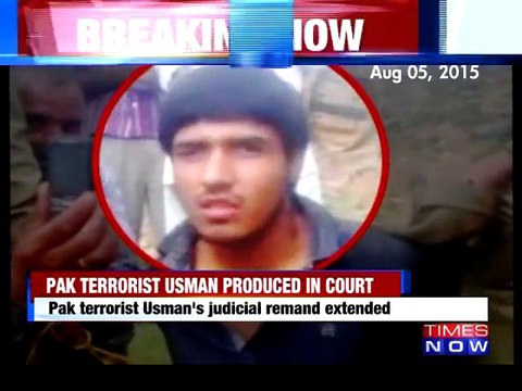 Pakistan terrorist Naved before CJM