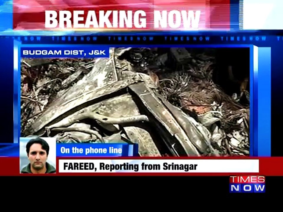 J&K: Mig-21 Bison aircraft crashes
