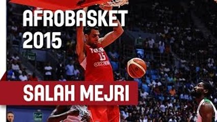 Salah Mejri - Amazing Performance v Nigeria - AfroBasket 2015