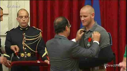 Legión de Honor para los héroes del tren Amsterdam-París