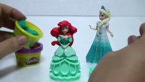 디즈니 인어공주 플레이도우 - 에리얼 공주 드레스 꾸미기 장난감 Disney Ariel Pincess Play Doh Toys 디즈니 공주 겨울왕국 장난감 채널