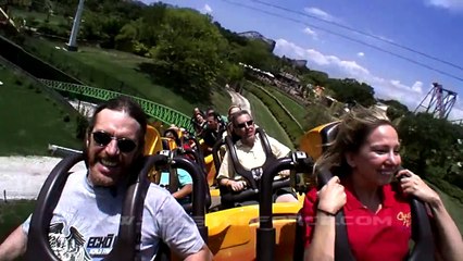 Cheetah Hunt on-ride ridercam HD POV Busch Gardens Tampa