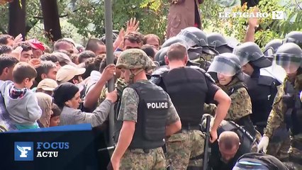 En Macédoine, la police débordée par des réfugiés