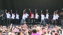 First Lady Michelle obama dancing at Easter Egg Roll