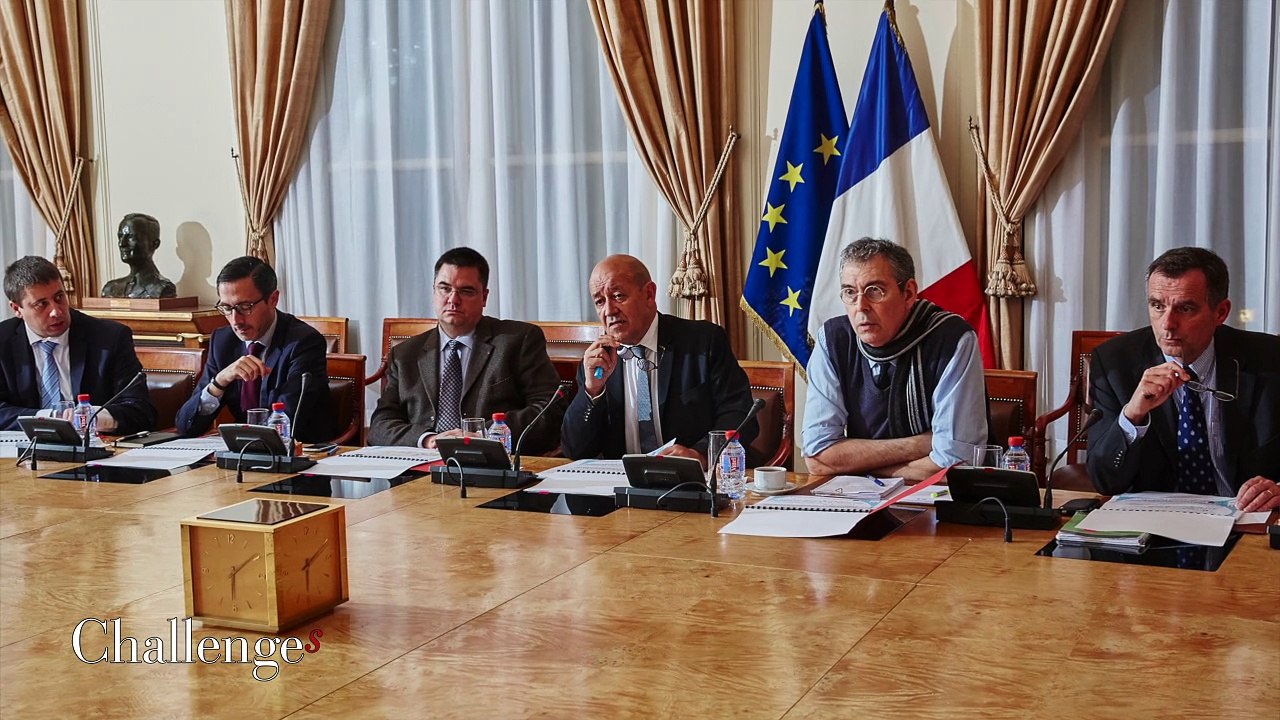 Séance photo au QG de Jean-Yves Le Drian, par Bruno Lévy