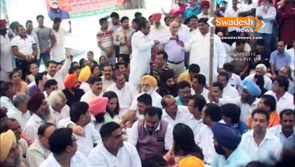 BJP Protest against Cong(Capt Amarinder Singh) on monsoon session washout | Vijay Sampla