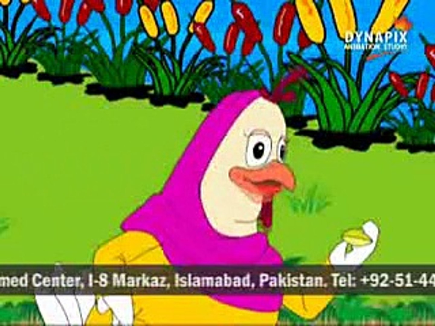 ⁣2d animation urdu full Murghi Nay Ek Dana Paya