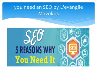 you need-an-SEO-by-L'evangile-Mavokos