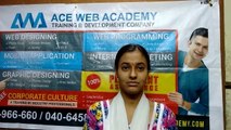 Latest Testimonial on Android Mobile App Training at AWA