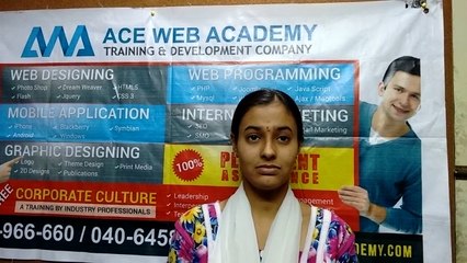 Latest Testimonial on Android Mobile App Training at AWA