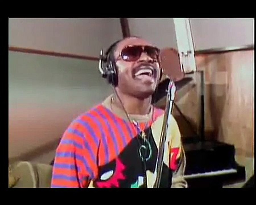 Stevie Wonder Makin We Are The World Video Dailymotion