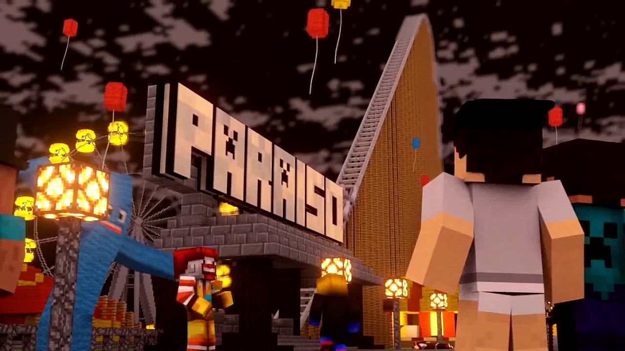 Animation Minecraft - PARAÍSO - SÉRIE NOVA MACHINIMA!