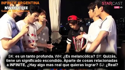 (ESP) INFINITE: Pre-estreno acústico de “Reality”. [4/6]