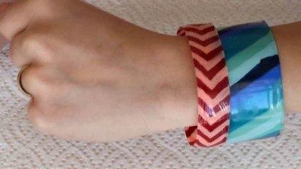 Plastik Şişeden Bileklik Yapmak