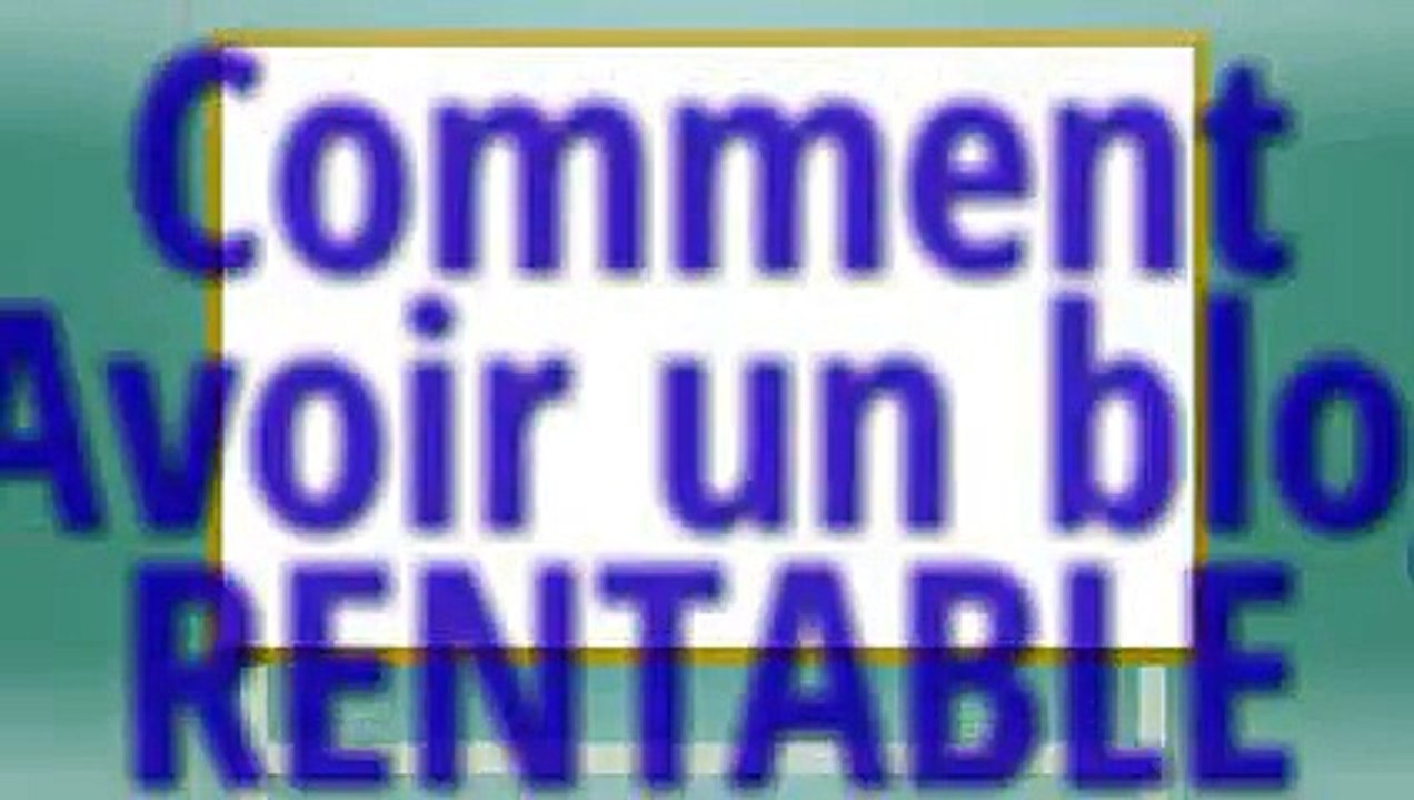 Comment avoir un blog rentable en seulement 1 mois! - blogging rentable