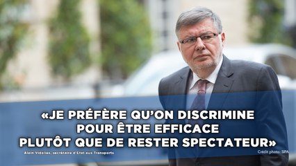 Alain Vidalies «préfère qu’on discrimine plutôt que de rester spectateur»