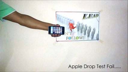 Apple iPhone drop test has unexpected outcome