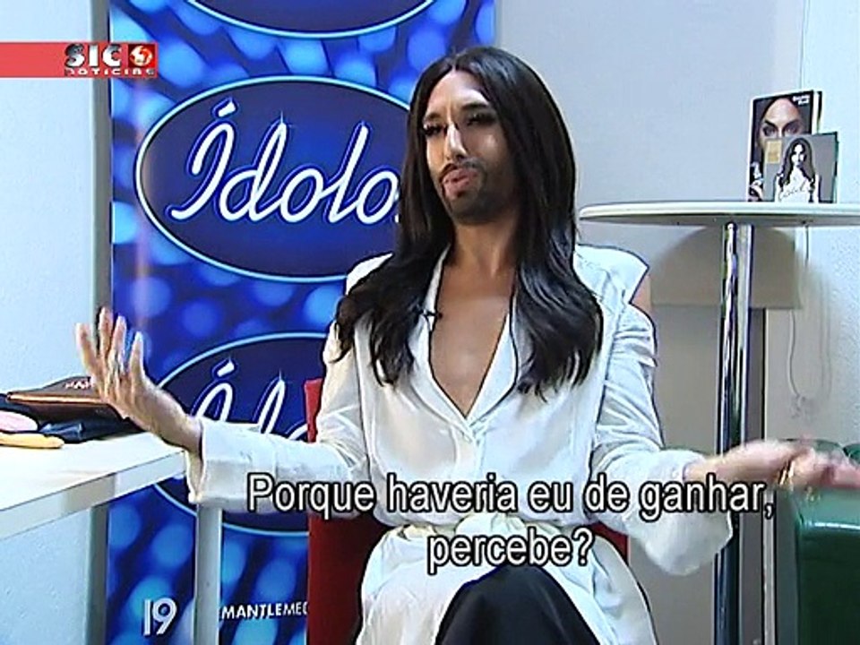 Interview with Conchita Wurst in Portugal