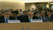 26 de SEP. Héctor Timerman expuso en el Consejo de Derechos Humanos de ONU.