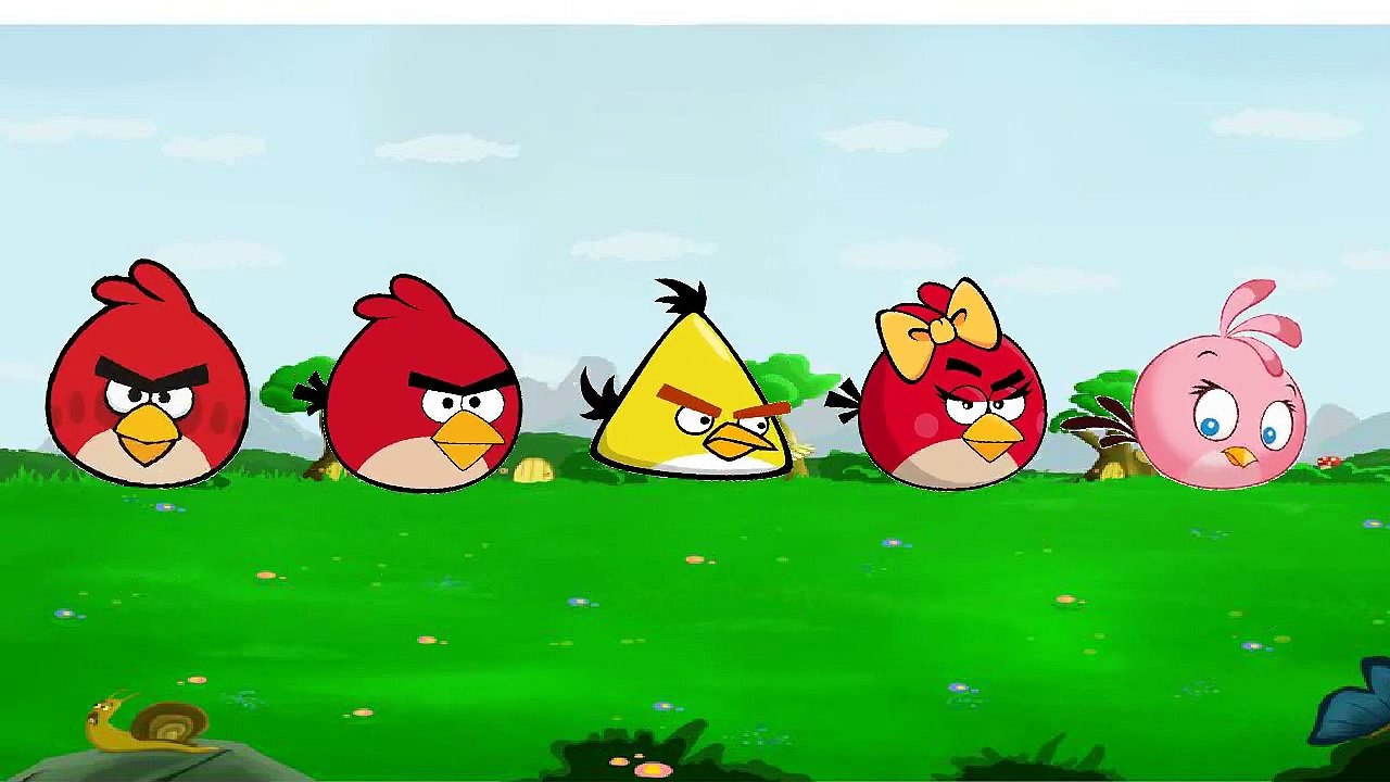 Finger Family Song of PEPPA PIG, ANGRY BIRDS, BALLOONS | Finger Family Nursery Rhymes