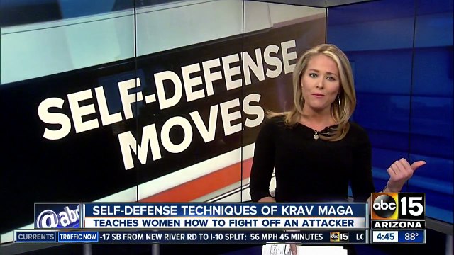 Self-defense techniques of Krav Maga