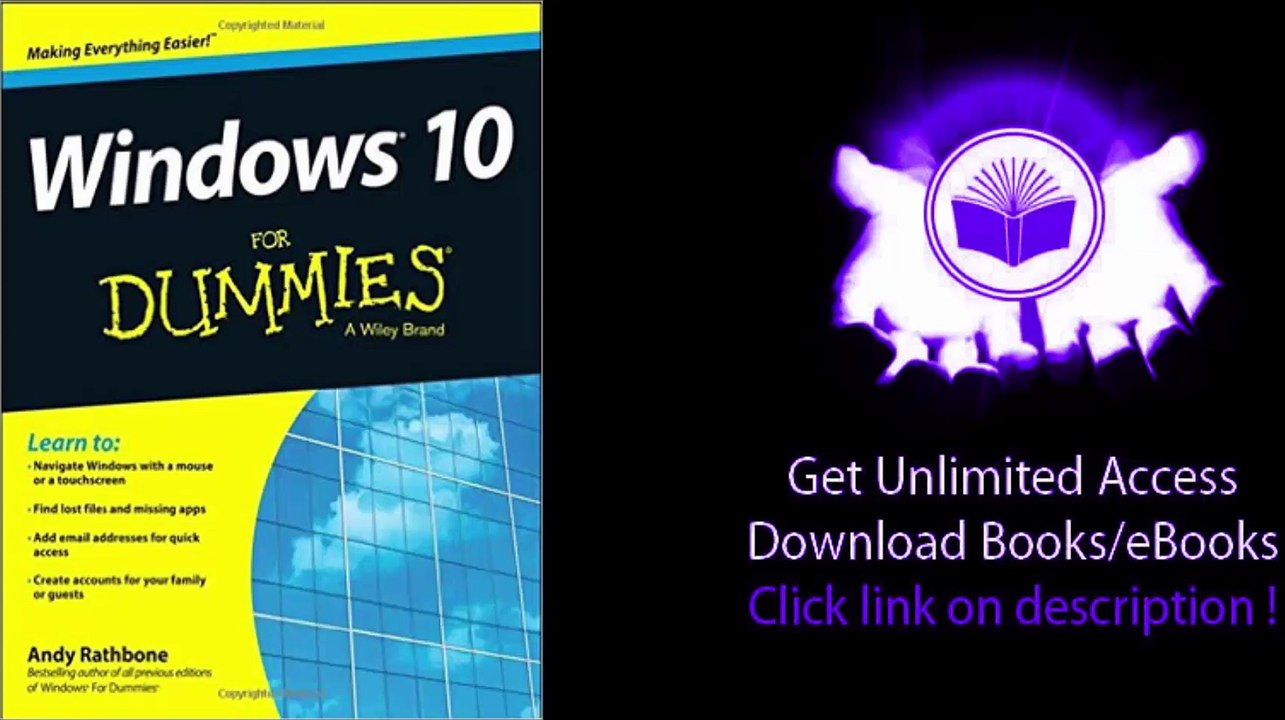 DOWNLOAD Windows 10 For Dummies (For Dummies (Computers)) Paperback PDF