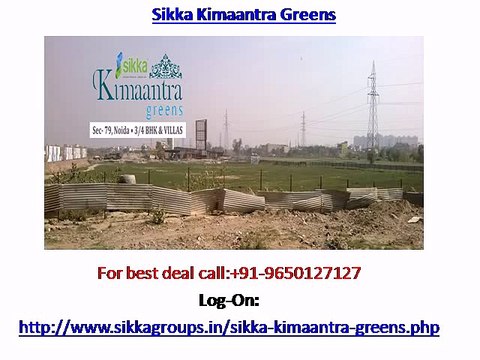 Sikka Kimaantra Greens Sectror 79 Noida Residential Project